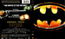 BATMAN (1989) R1 DVD COVER & LABEL