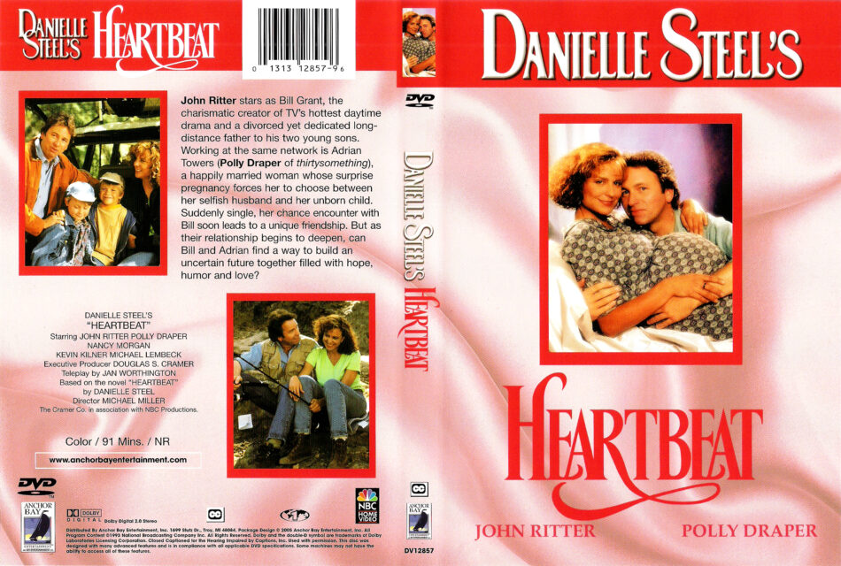 DANIELLE STEEL'S HEARTBEAT (1993) R1 DVD COVER & LABEL - DVDcover.Com