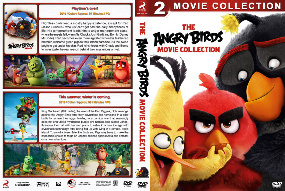 Angry Birds Collection R1 Custom DVD Cover - DVDcover.Com