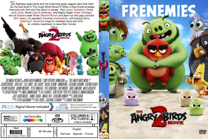 The Angry Birds Movie 2 (2019) R0 Custom DVD Cover & Label - DVDcover.Com