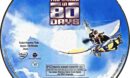 Around The World In 80 Days (2004) R1 DVD Label