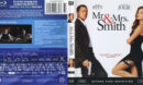 Mr. & Mrs. Smith (2005) R1 Blu-Ray Cover & Label