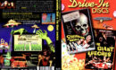 DRIVE-IN DISCS SCREAMING SKULLS & THE GIANT LEECHES (2000) R1 DVD COVER & LABEL
