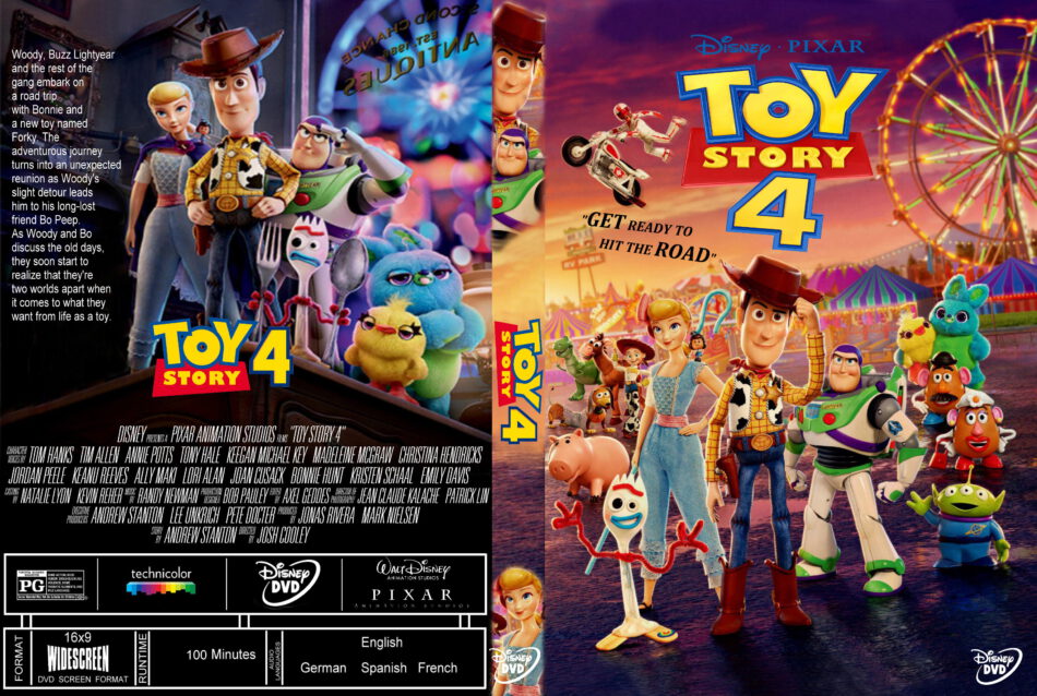 Toy Story 4 Dvd Cover