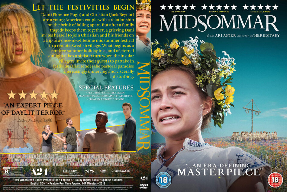 nå Daisy Landmand Midsommar (2019) R1 Custom DVD Cover - DVDcover.Com