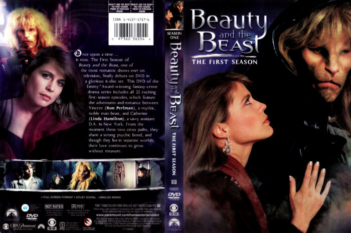 BEAUTY AND THE BEAST SEASON ONE 1987 R1 DVD Cover