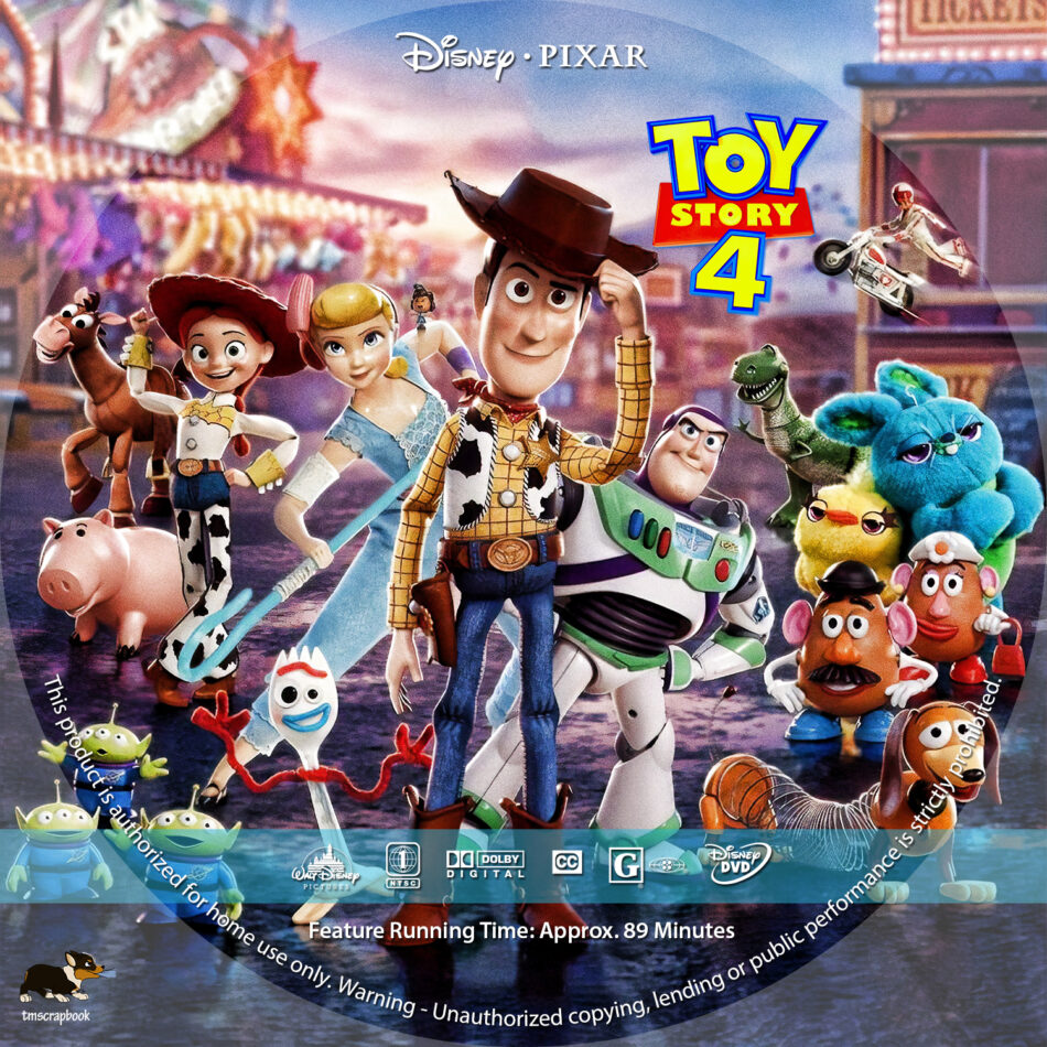 toy story 4 dvd collection