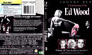 ED WOOD (1994) R1 BLU-RAY COVER & LABEL