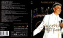 ANDREA BOCELLI CONCERTO ONE NIGHT IN CENTRAL PARK (2011)  BLU-RAY COVER & LABEL