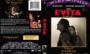 EVITA (1996) R1 DVD COVER & LABEL