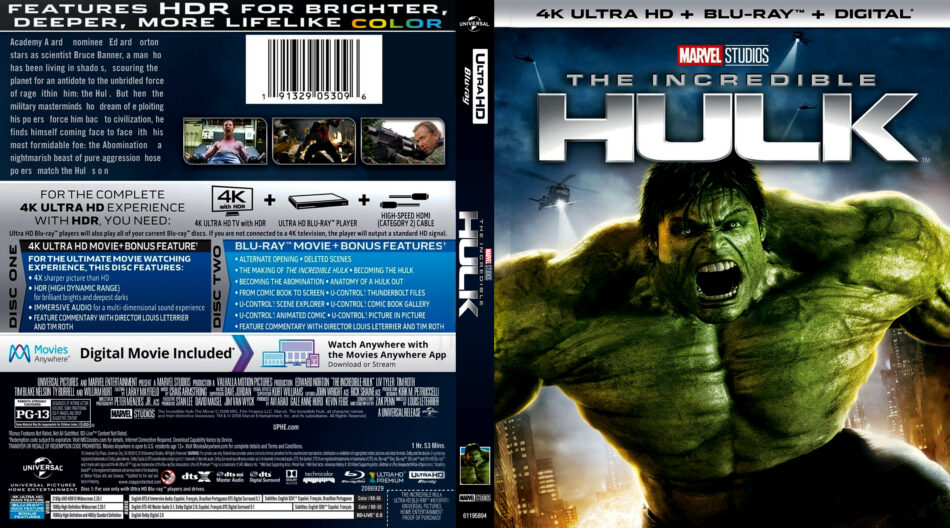 The incredible hulk 2008