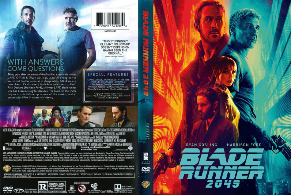 Forma del barco Converger Estereotipo Blade Runner 2049 (2017) R1 DVD Cover - DVDcover.Com