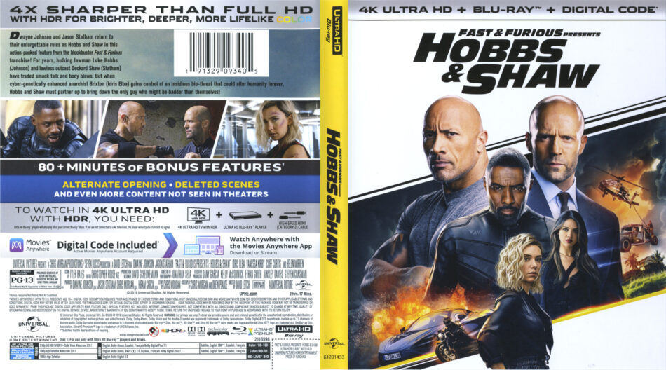 Watch Fast & Furious Presents: Hobbs & Shaw (4K UHD)