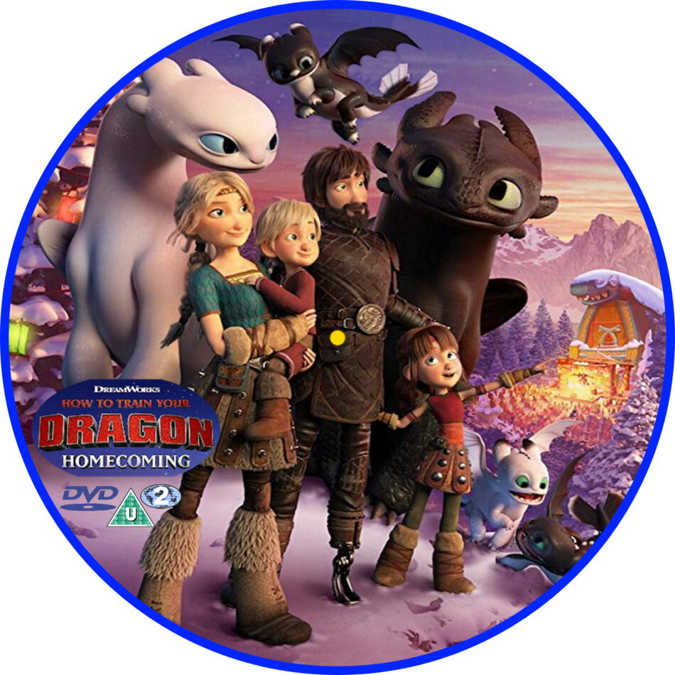 How To Train Your Dragon: Homecoming (9) R9 Custom DVD Label