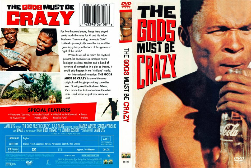 The gods must be crazy (2004) R1 DVD Covers & Label.
