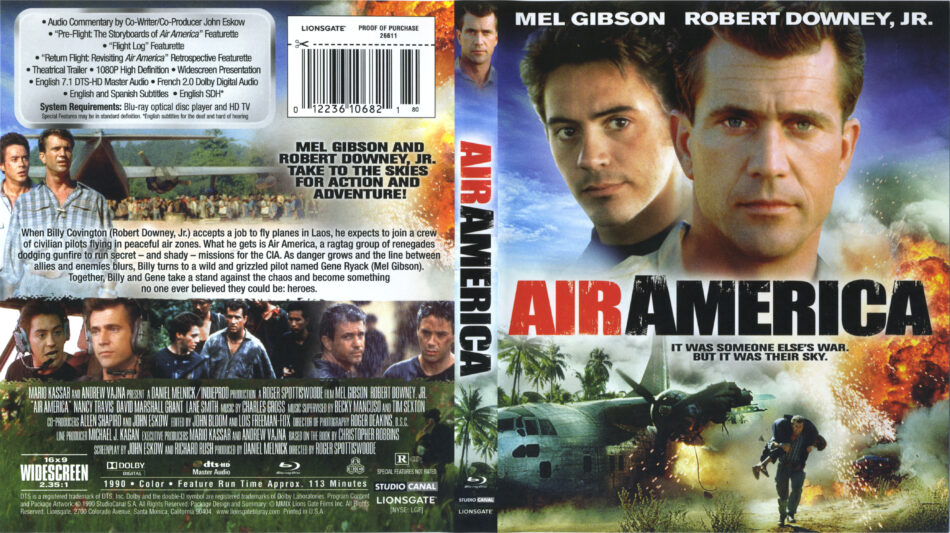 Air America (1990) R1 Blu-Ray Cover & Label - DVDcover.Com