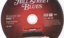 Hill Street Blues Season Six R1 DVD Labels