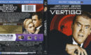 Vertigo (1958) R1 Blu-Ray Cover & Label