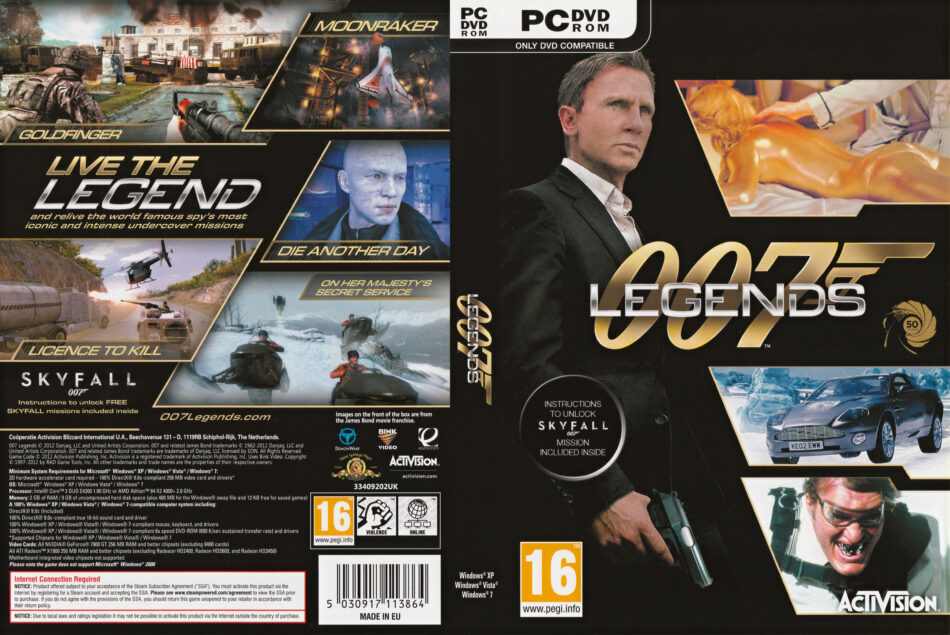 007 legends xbox 360