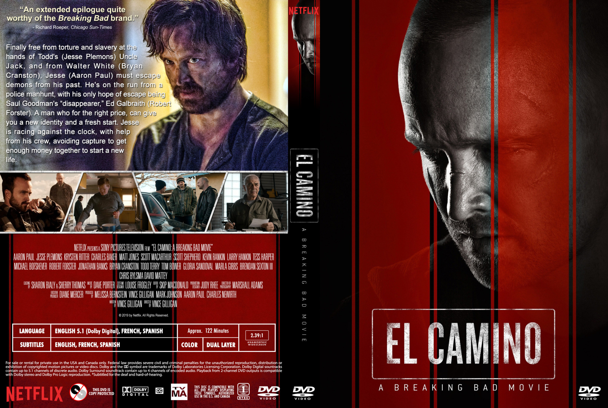 El Camino DVD Cover