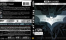 The Dark Knight Trilogy 4K UHD Blu-Ray Cover
