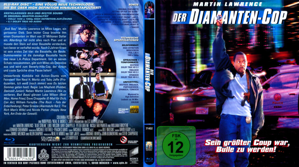 Der Diamanten-Cop (1999) R2 DE DVD Cover 