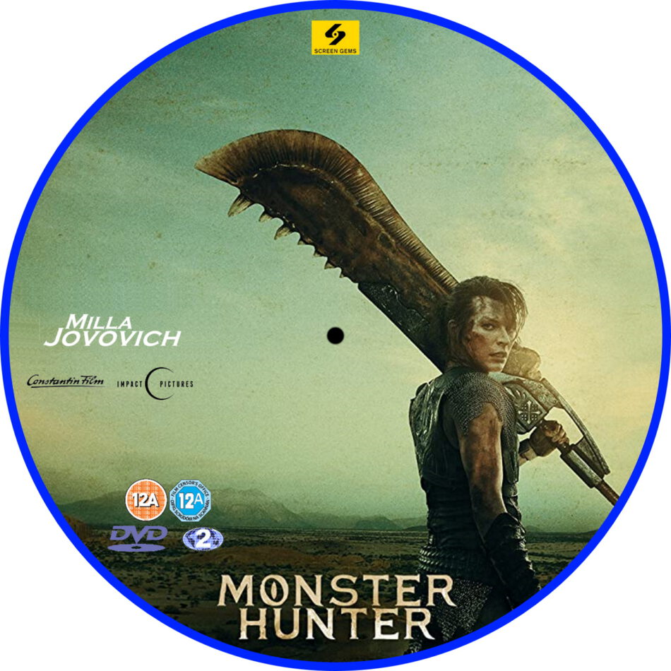 Monster Hunter R2 Custom Dvd Label Dvdcover Com