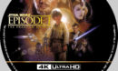 Star Wars: Episode I - The Phantom Menace (1999) R1 Custom 4K Blu-Ray Label