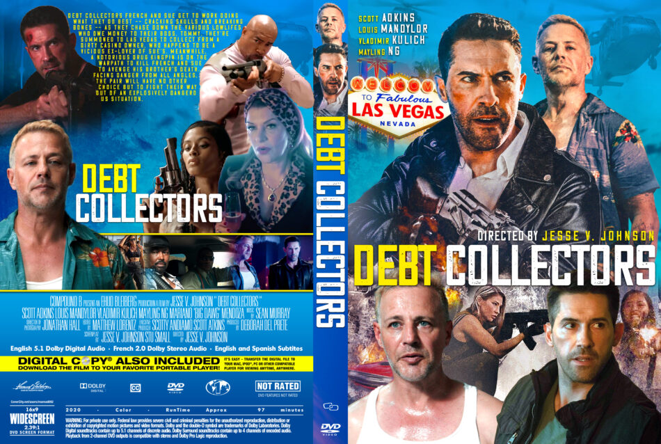 Debt Collectors ( The Debt Collector 2 ) (2020) R1 Custom DVD Covers