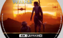 Star Wars: The Force Awakens (2015) R1 Custom 4K Blu-Ray Label