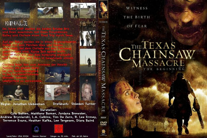 Texas Chainsaw Massacre-The Beginning R2 German DVD Covers - DVDcover.Com