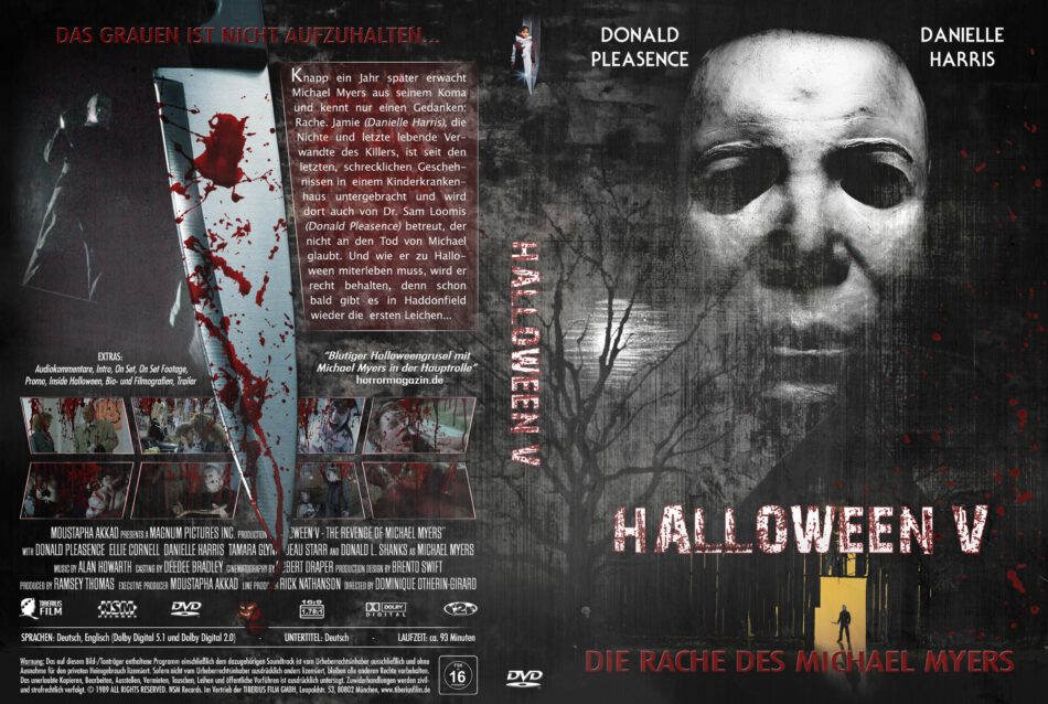 halloween 2020 dvd cover Halloween V 1989 R2 De Dvd Cover Dvdcover Com halloween 2020 dvd cover
