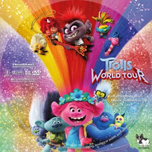 Trolls: World Tour (2020) R1 Custom DVD Label - DVDcover.Com