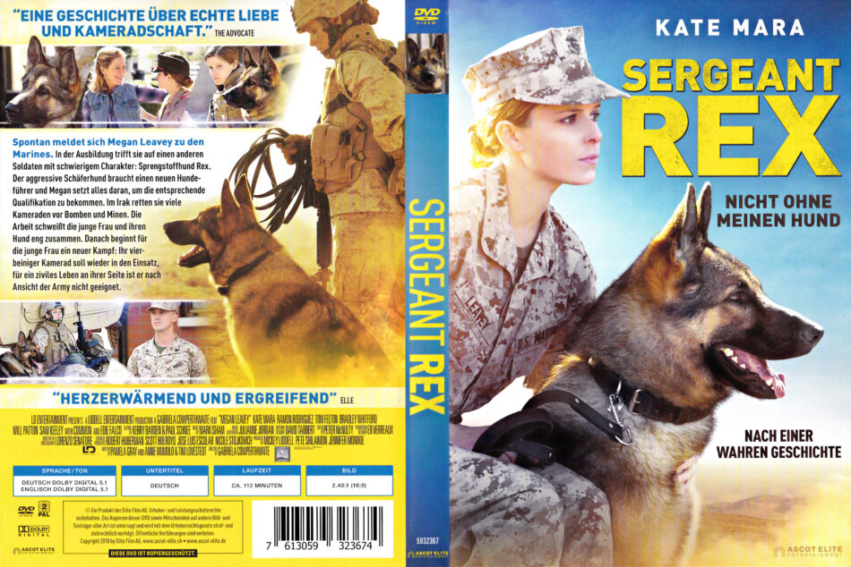 Sergeant Rex (2018) DE Blu-Ray Cover 