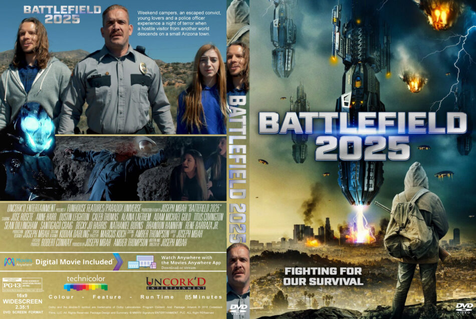 Battlefield 2025 (2020) R1 Custom DVD Cover & Label