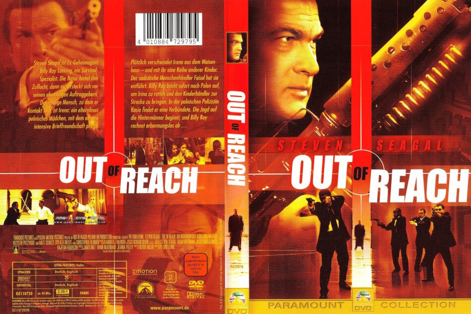 Out Of Reach R2 DE DVD Cover - DVDcover.Com
