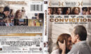 Conviction (2010) Blu-Ray Cover & Label