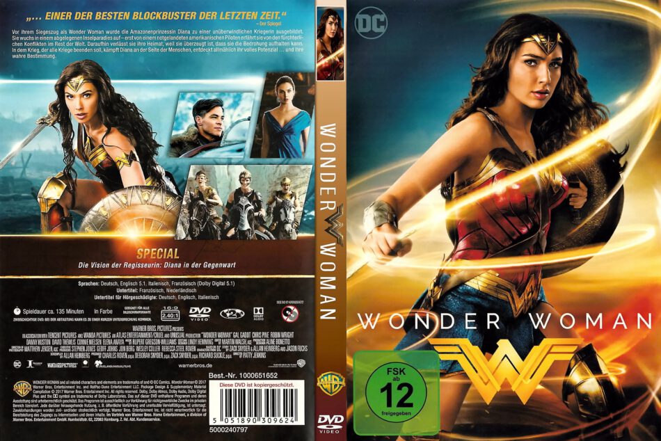 Wonder Woman 2017 R2 De Dvd Covers Dvdcovercom