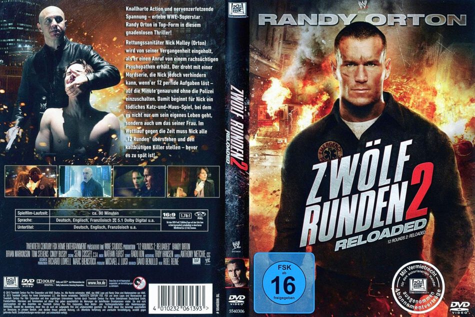 12 Rounds 2: Reloaded | Blu-ray + DVD, 2013 film