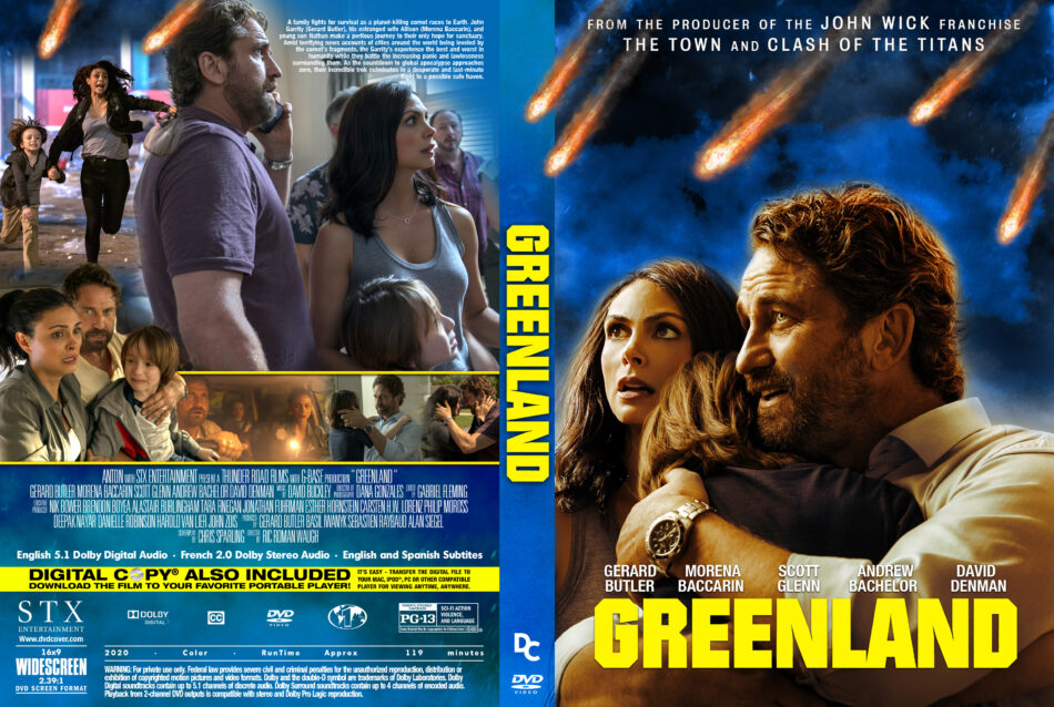 Greenland (2020) R1 Custom DVD Cover - DVDcover.Com