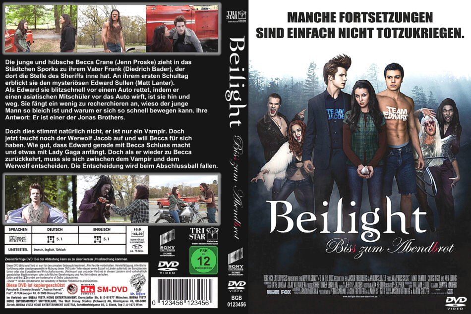 BeilightBiss zum Abendbrot (2006) R2 DE DVD Cover