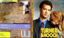 TURNER AND HOOCH (1989) BLU-RAY COVER & LABEL