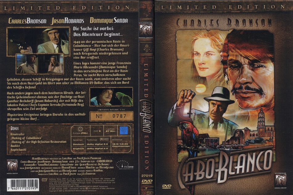 Cabo Blanco (2005) R2 De Dvd Cover - Dvdcover.com