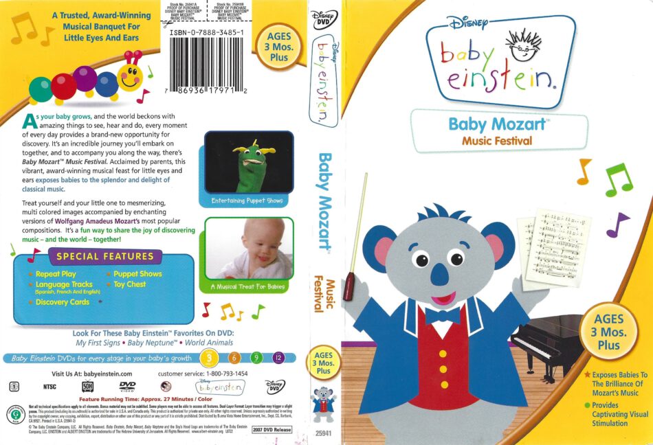 Baby Einstein Dvd Cover