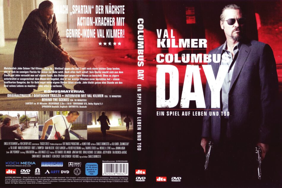 Columbus Day 2008 R2 De Dvd Cover Dvdcover Com