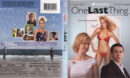 One Last Thing (2006) Blu-Ray Cover & Label