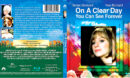 ON A CLEAR DAY YOU CAN SEE FOREVER (1970) BLU-RAY COVER & LABELS