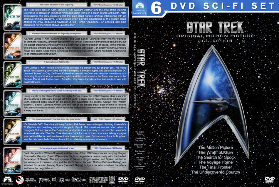 Star Trek Original Motion Picture Collection R1 Custo - vrogue.co