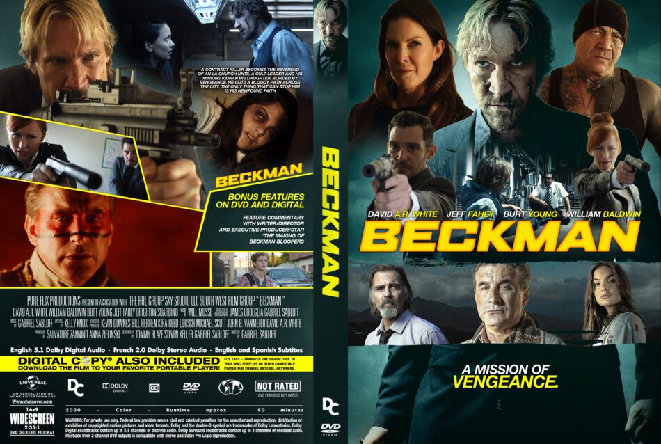 Beckman (2020) R1 Custom DVD Cover - DVDcover.Com