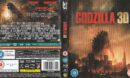 Godzilla (2014) R2 Blu Ray Cover & Labels